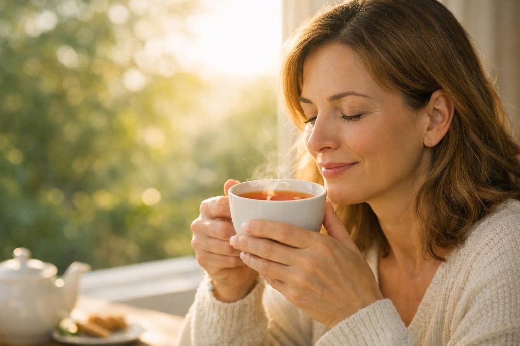 خواص دمنوش نسترن و بلوبری + فواید برای پوست، لاغری و مفاصل