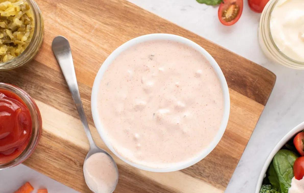 طرز تهیه سس هزار جزیره گیاهی و سالم با طعم عالی