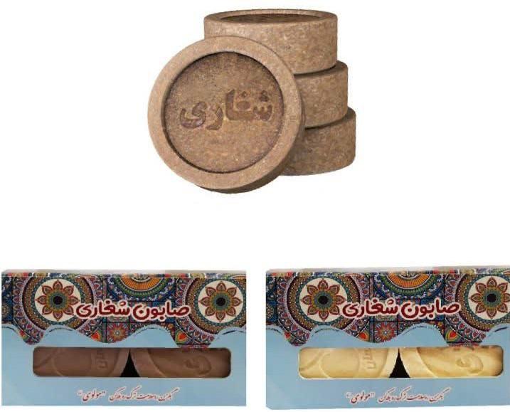 خرید صابون شغاری خانه احسان | صابون طبیعی و گیاهی برای پوست و مو