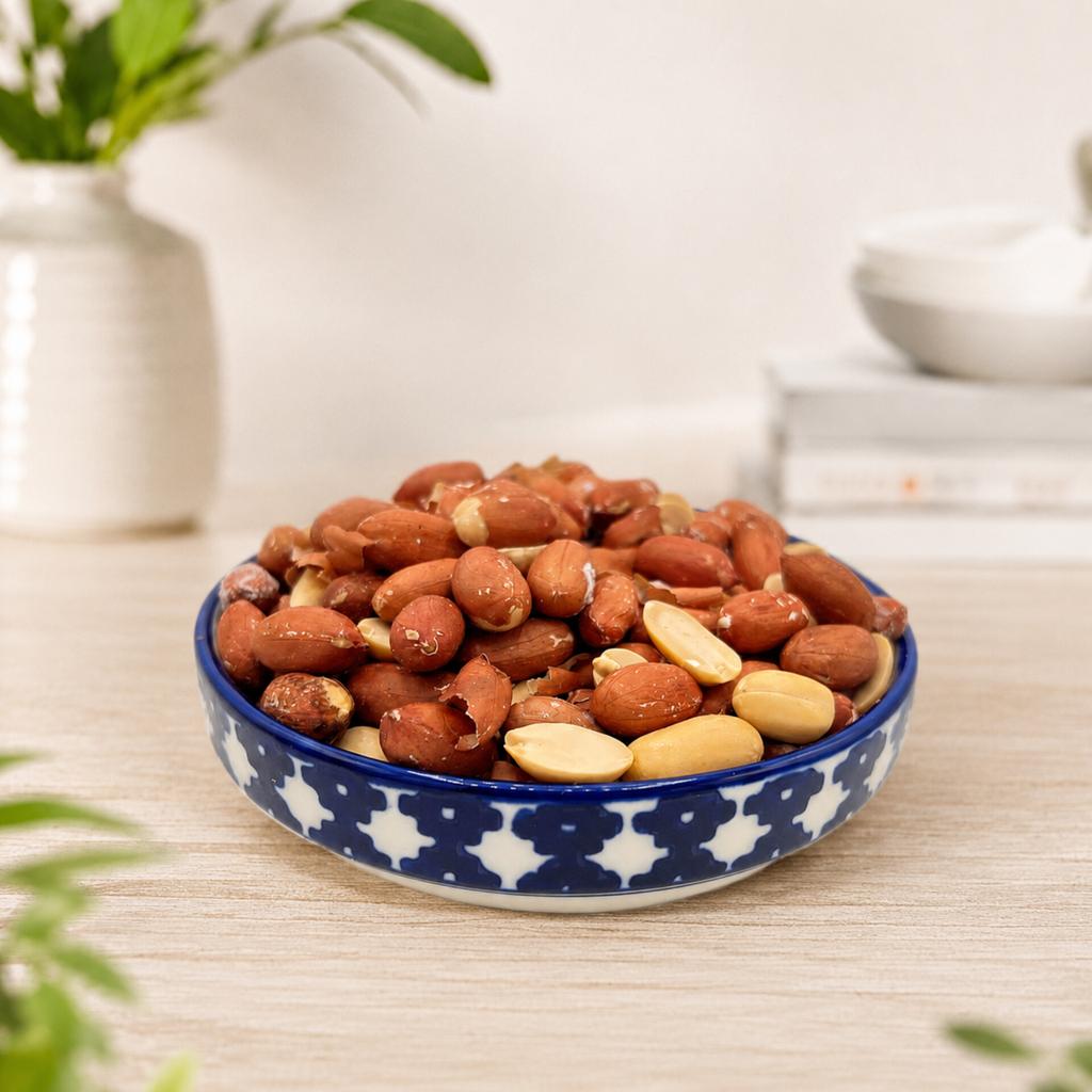 مغز بادام زمینی برشته آستانه (300 گرمی) - تصویر 1