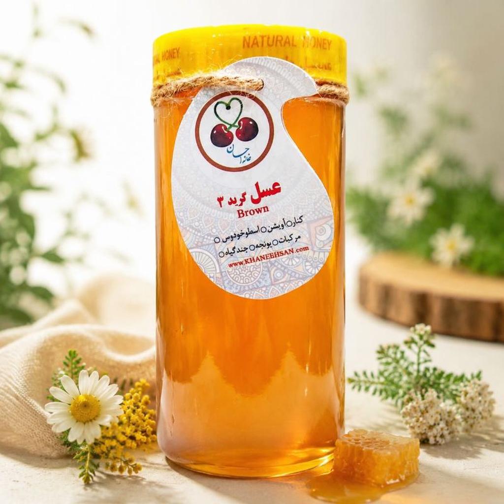 عسل چندگیاه 1 کیلویی پت گرید3  - تصویر 1