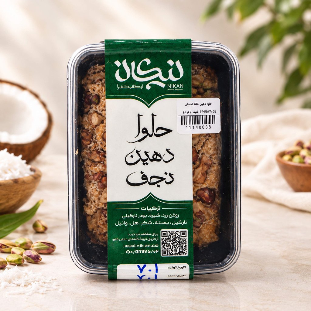 حلوا گردویی دهین خانه احسان - تصویر 1