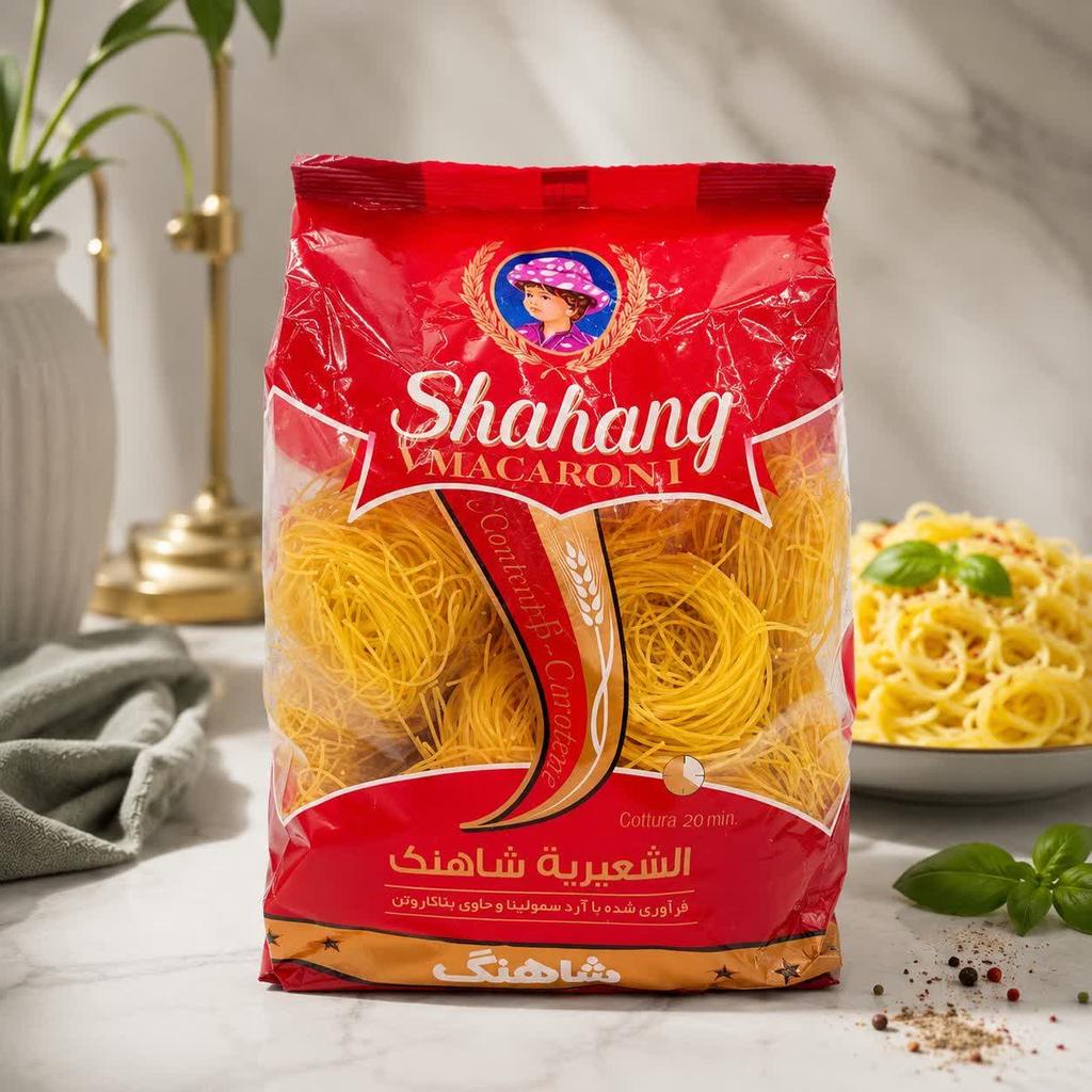 رشته فرنگی 500 گرمی شاهنگ - تصویر 1