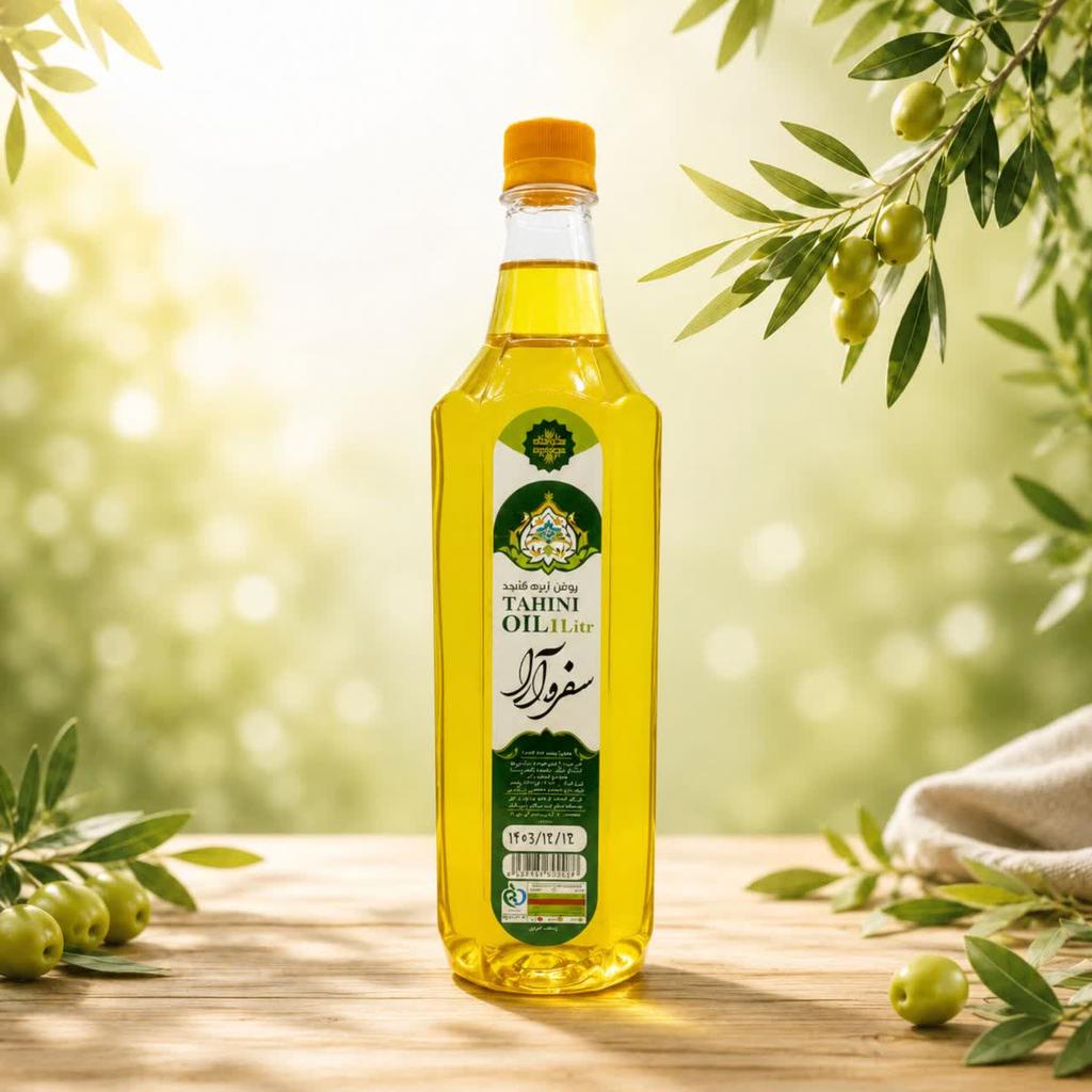 روغن ارده کنجد 1 ليتری - تصویر 1