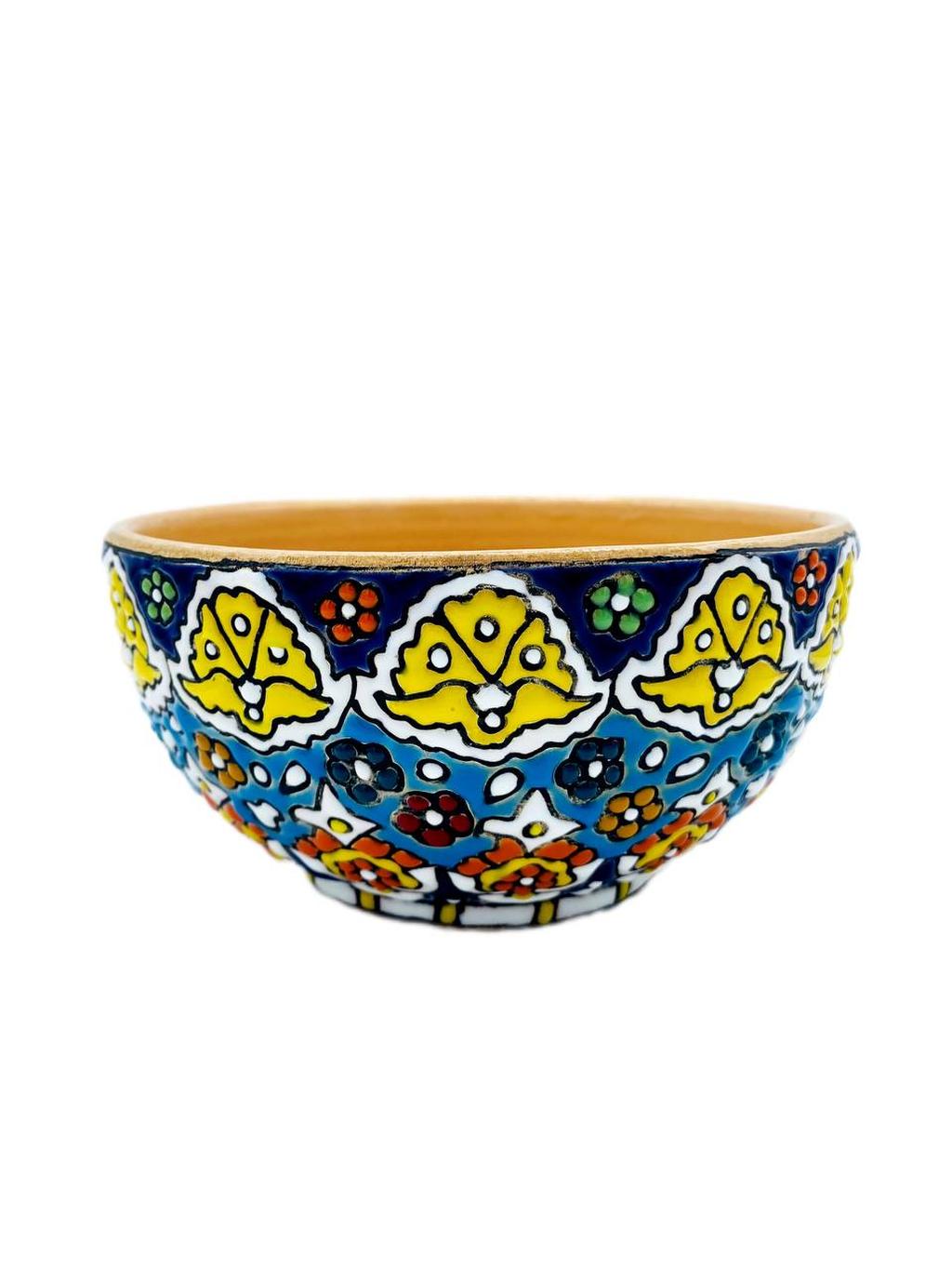 کاسه یک نفره میناکاری