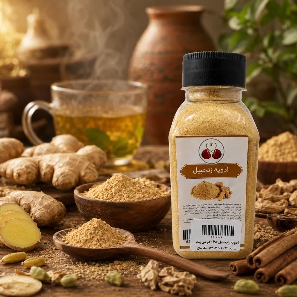 پودر زنجبیل 100 گرمی پت - تصویر 1