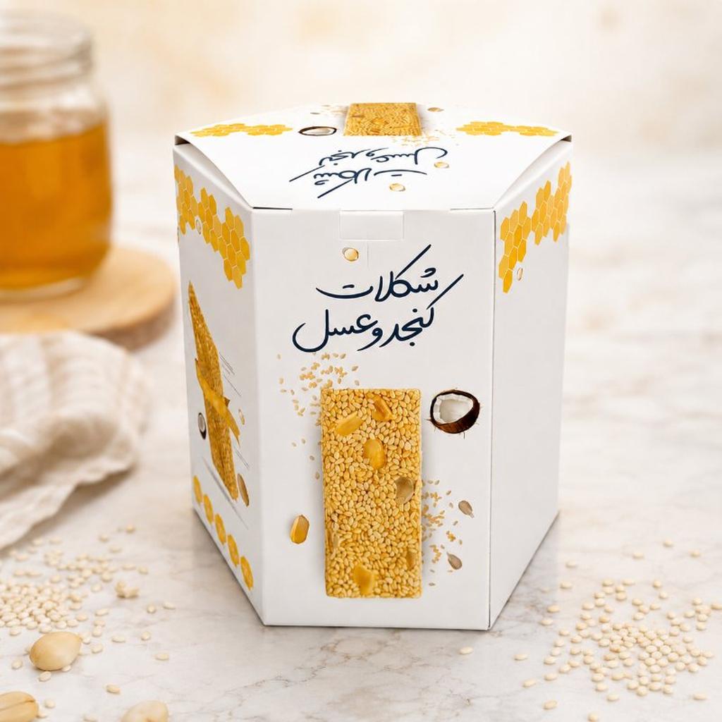 شکلات کنجد و عسل 150 گرمی - تصویر 1