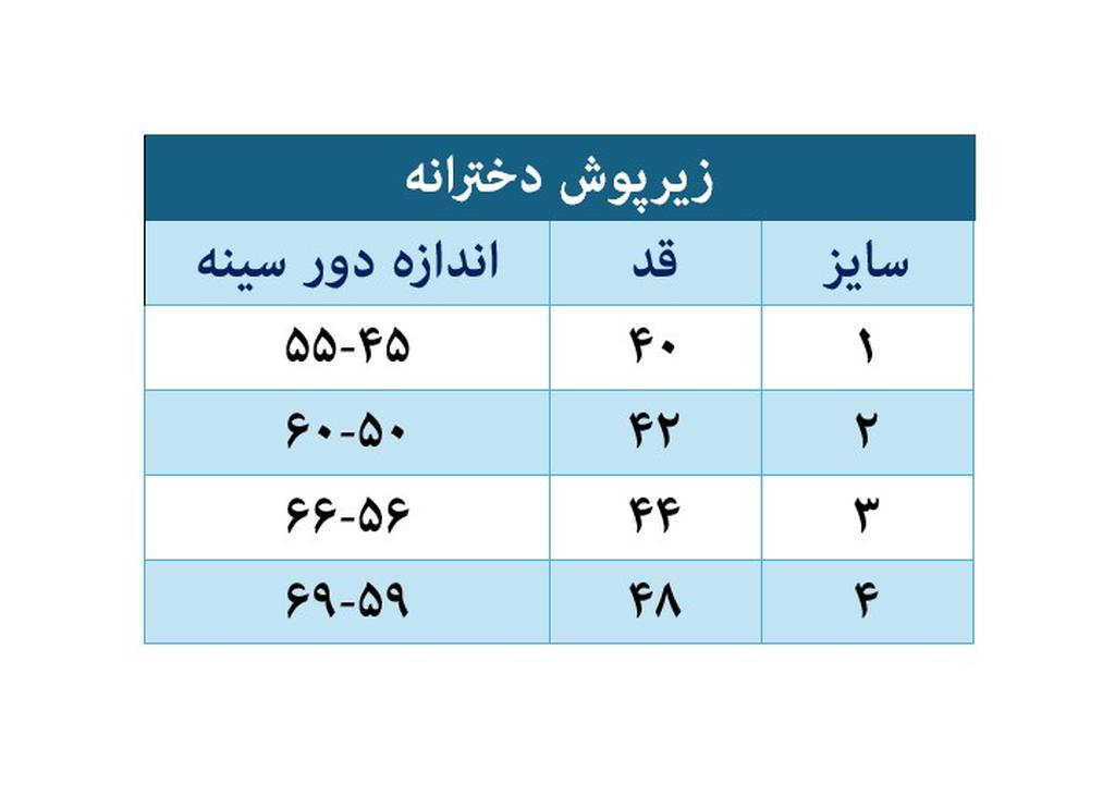 زیرپوش دخترانه پنبه‌ای - تصویر 3