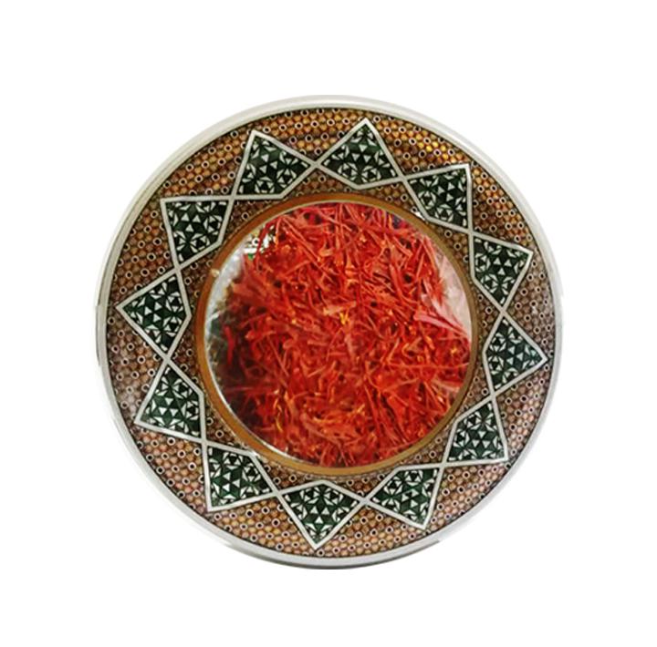 زعفران 1 مثقالی (بسته بندی با طرح خاتم)