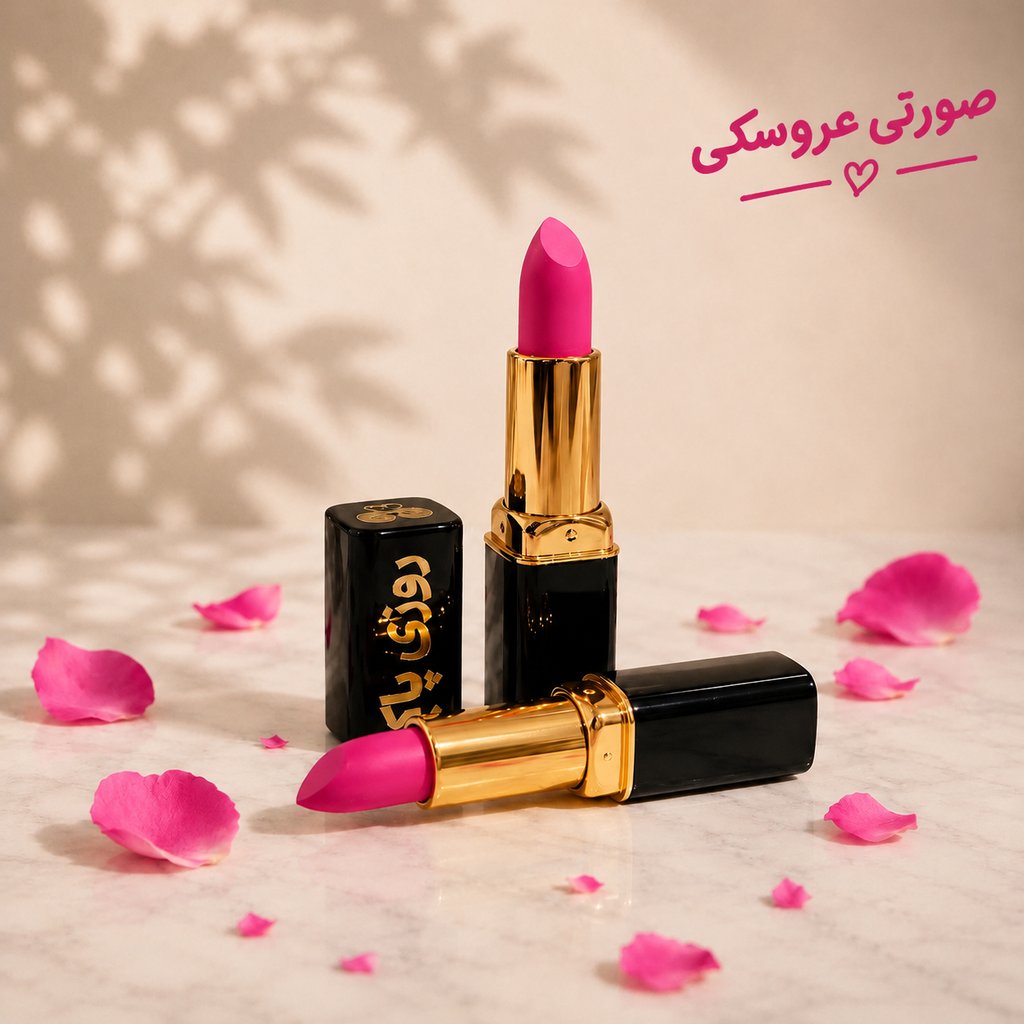رژلب جامد روزی پاک - تصویر 3