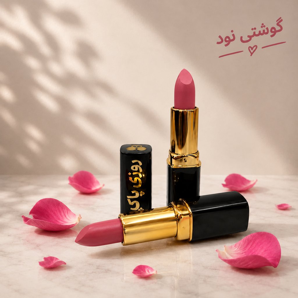 رژلب جامد روزی پاک - تصویر 4