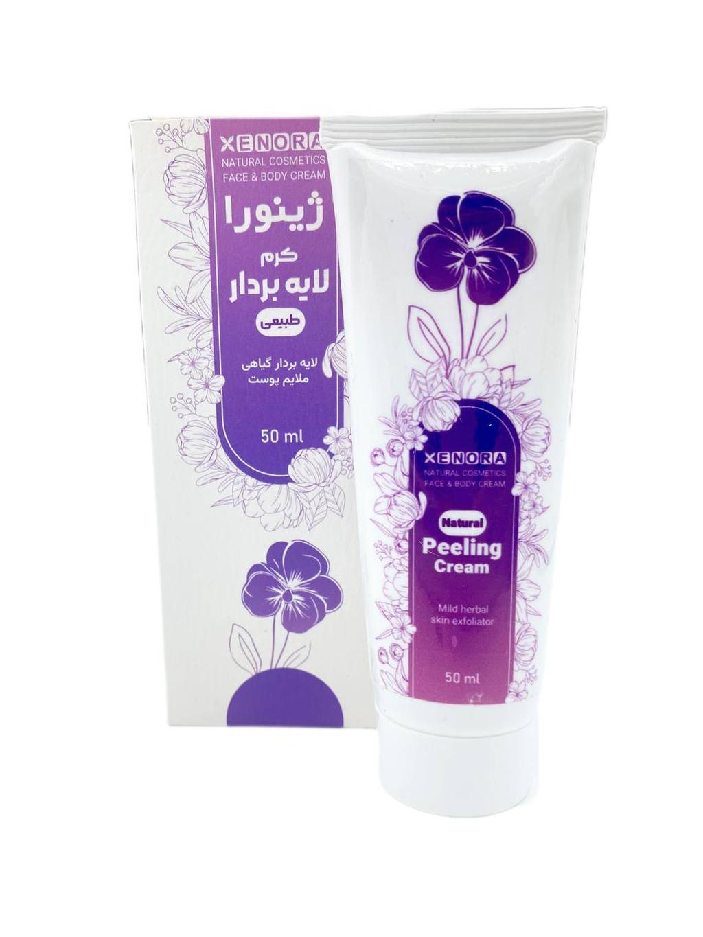 کرم لایه بردار 50گرمی ژینورا