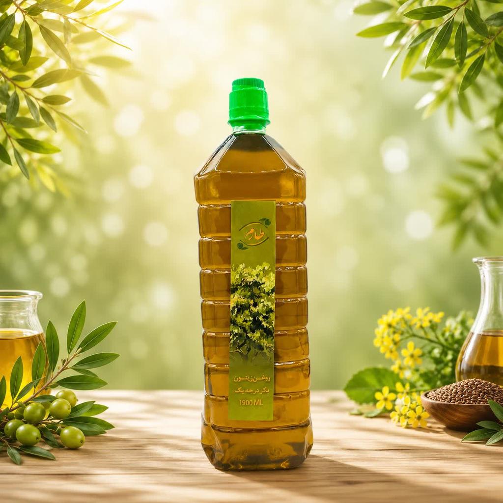 روغن زیتون خانه احسان 1700 سی سی - تصویر 2