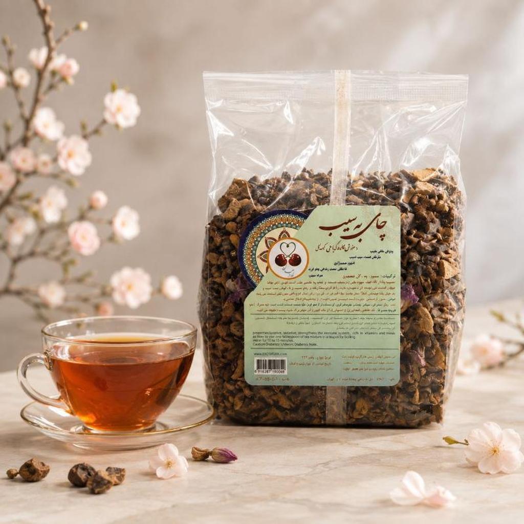 چای به سیب 250 گرمی نایلونی - تصویر 1