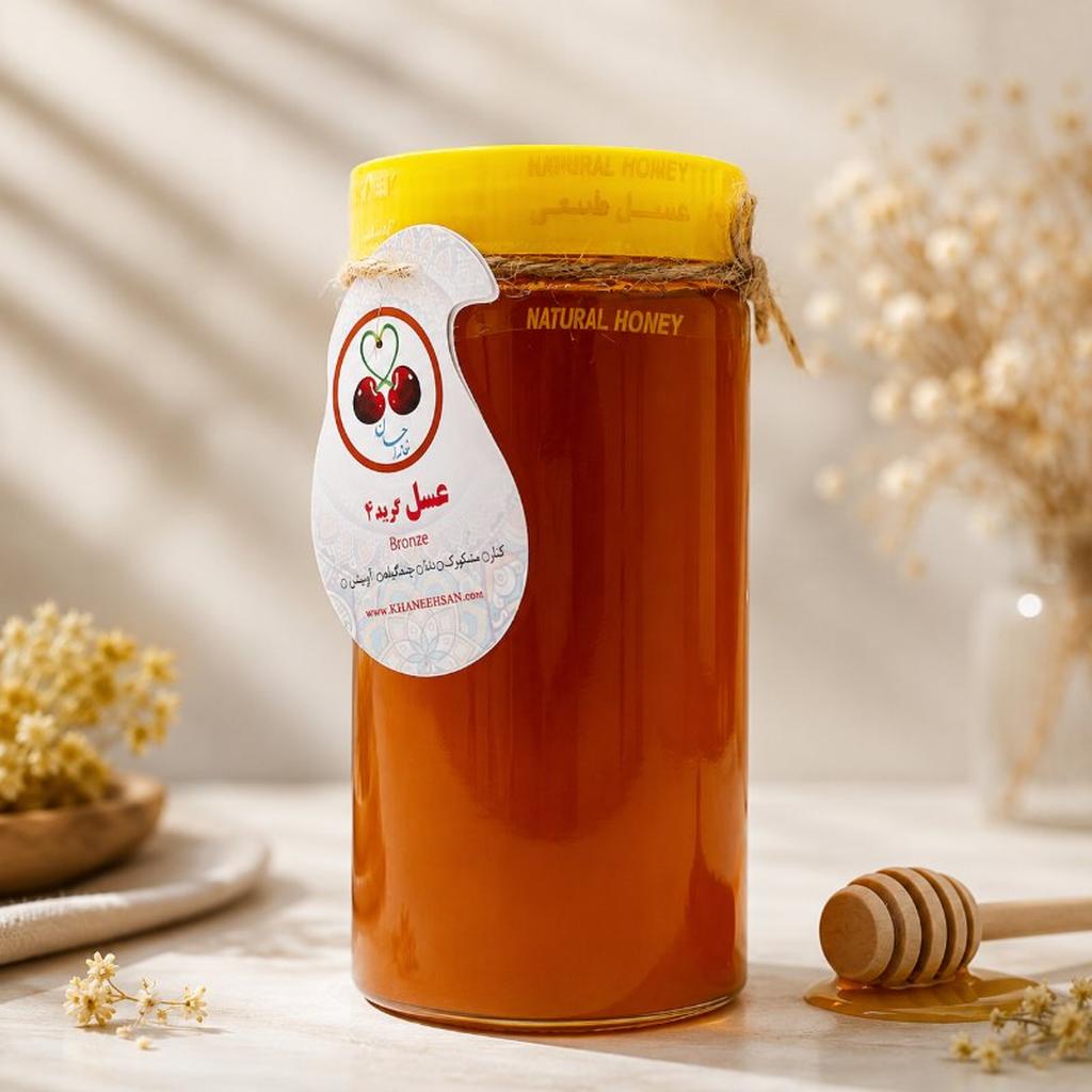  عسل مشکورک 1 کیلویی پت (گرید4) - تصویر 1