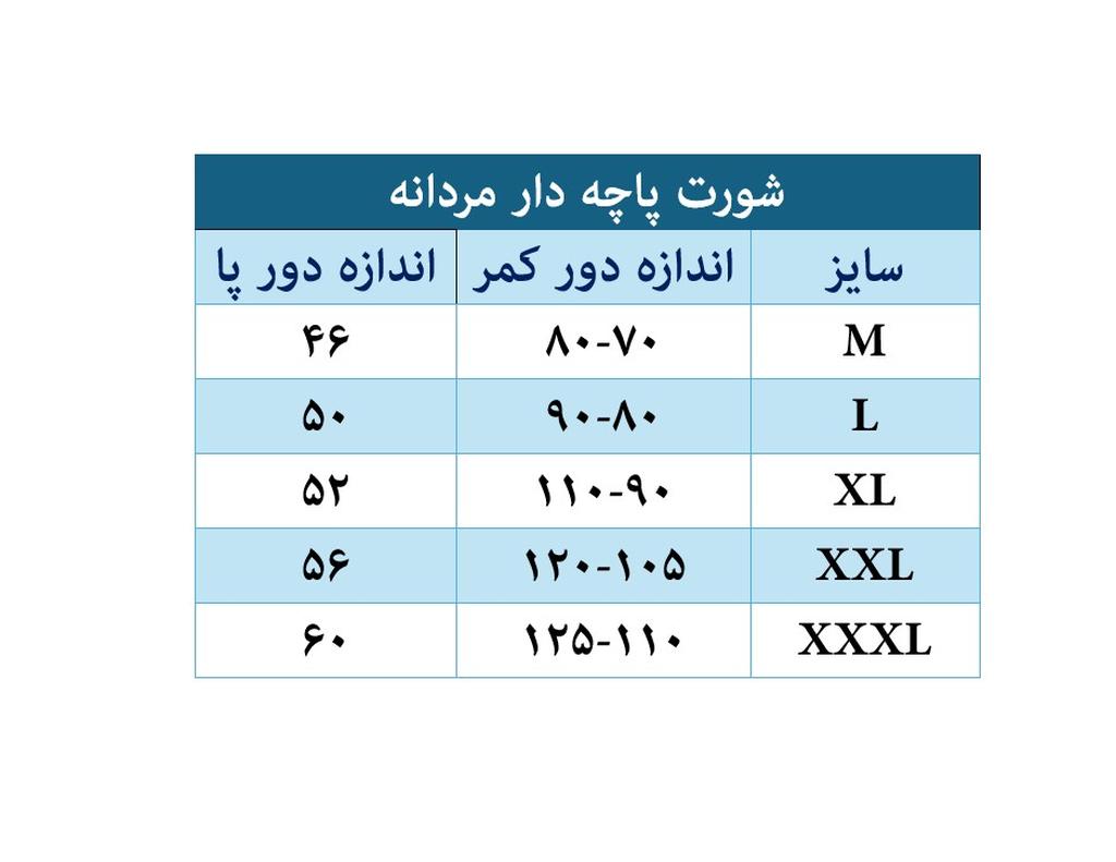 شورت پاچهدار مردانه - تصویر 3