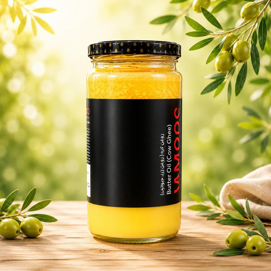 روغن زرد گاوی 375 گرمی - تصویر 1
