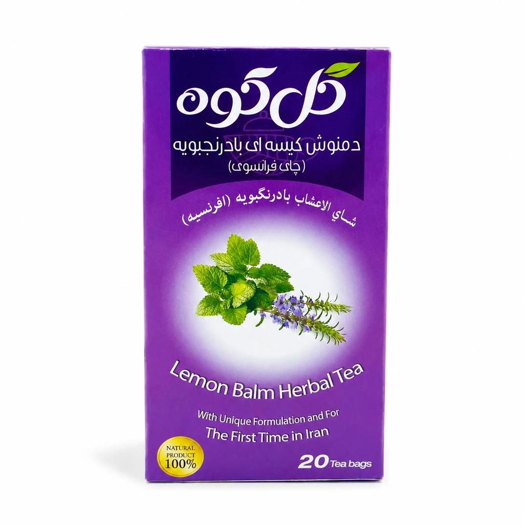 دمنوش کیسه ای بادرنجبویه گل کوه (20عددی) - تصویر 2