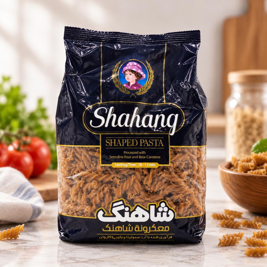 ماکارانی پیچی سبوسدار 400 گرمی - تصویر 1