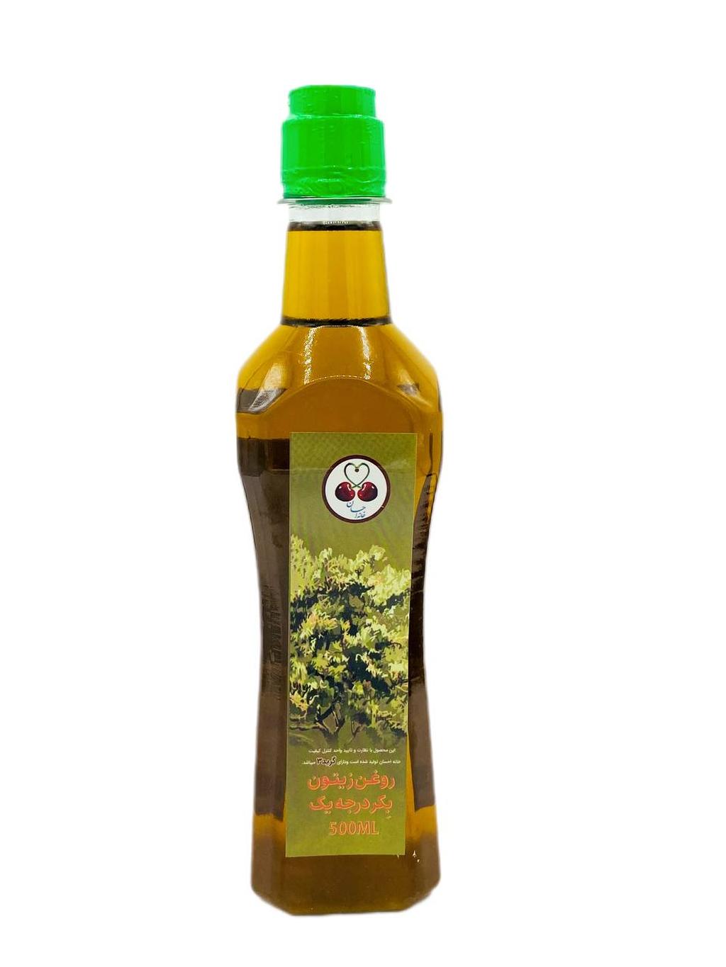 روغن زیتون خانه احسان نیم لیتری