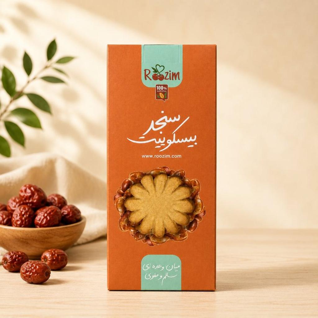 بیسکوییت سنجد طرح جدید - تصویر 1