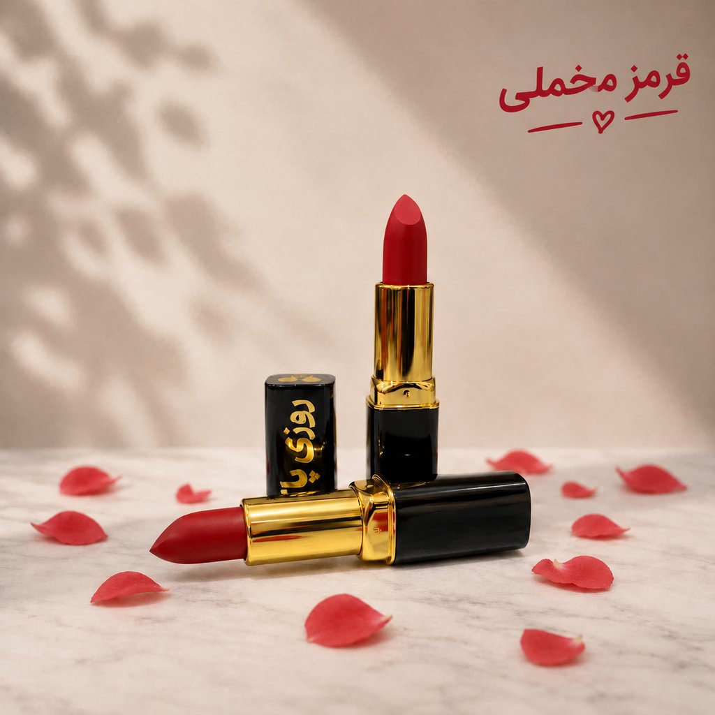رژلب جامد روزی پاک - تصویر 2