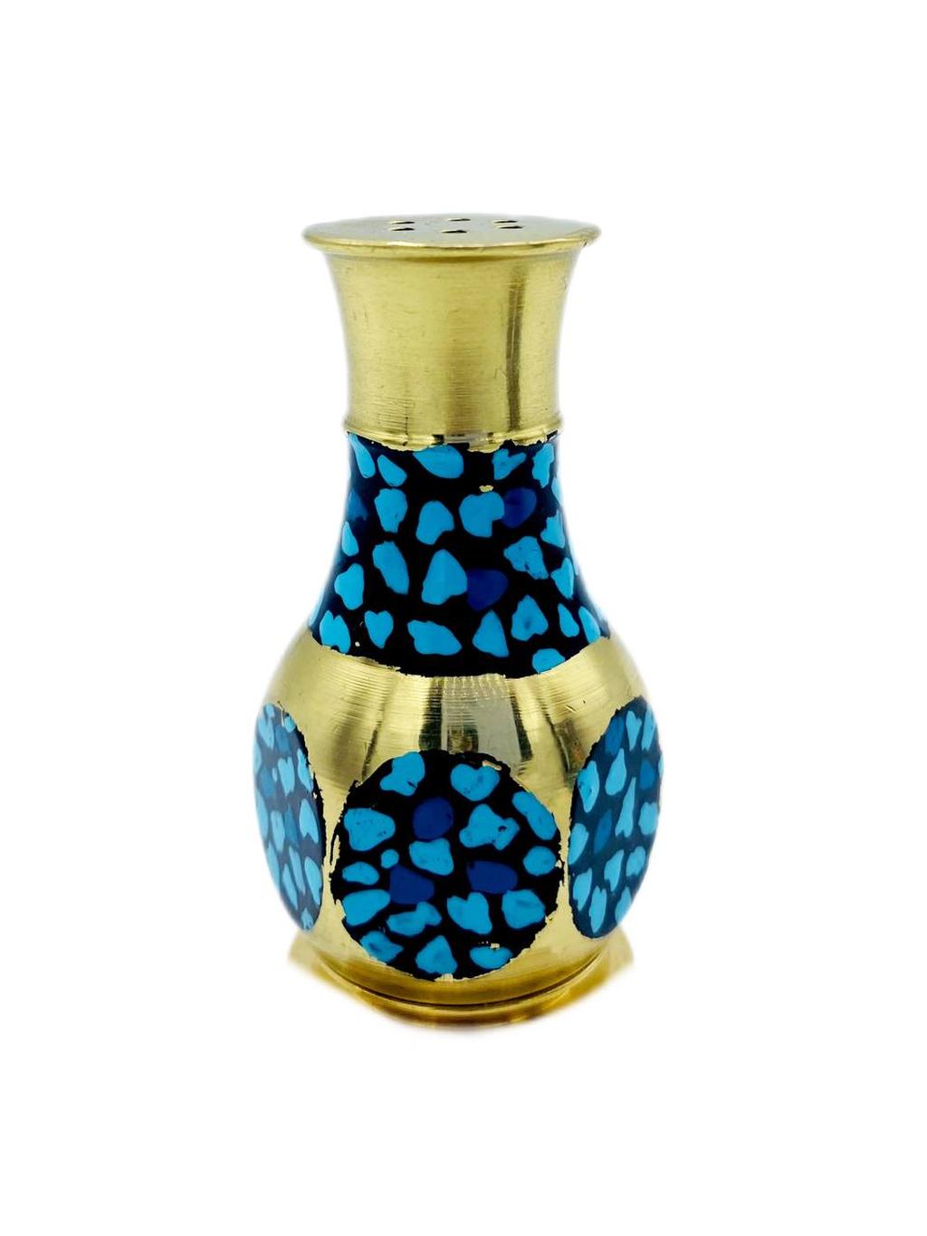نمکپاش میناکاری برنجی