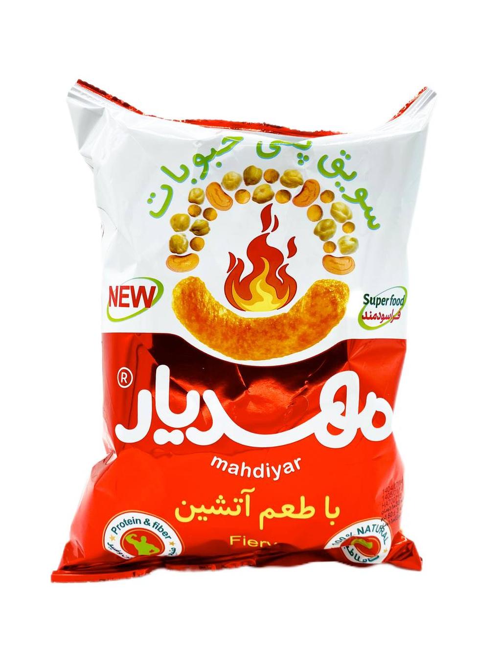 پفک غلات آتشین مهدیار 