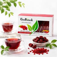 دمنوش کیسه ای زرشک و عناب گل کوه (20عددی)