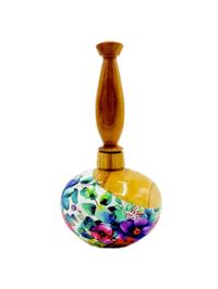 سرمه دان چوبی طرح تاج