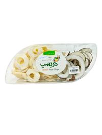 میوه خشک نارگیل وسیب مخلوط 300گرمی 