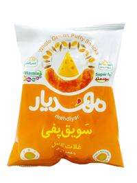 پفک غلات کامل پنیری مهدیار 